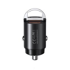 REMAX Car Charger RCC-110 Tanya Series - USB + Type C - PD QC 30W 4,8A Black цена и информация | Зарядные устройства для телефонов | pigu.lt