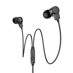 Borofone Earphones BM64 Goalant with microphone black цена и информация | Теплая повязка на уши, черная | pigu.lt