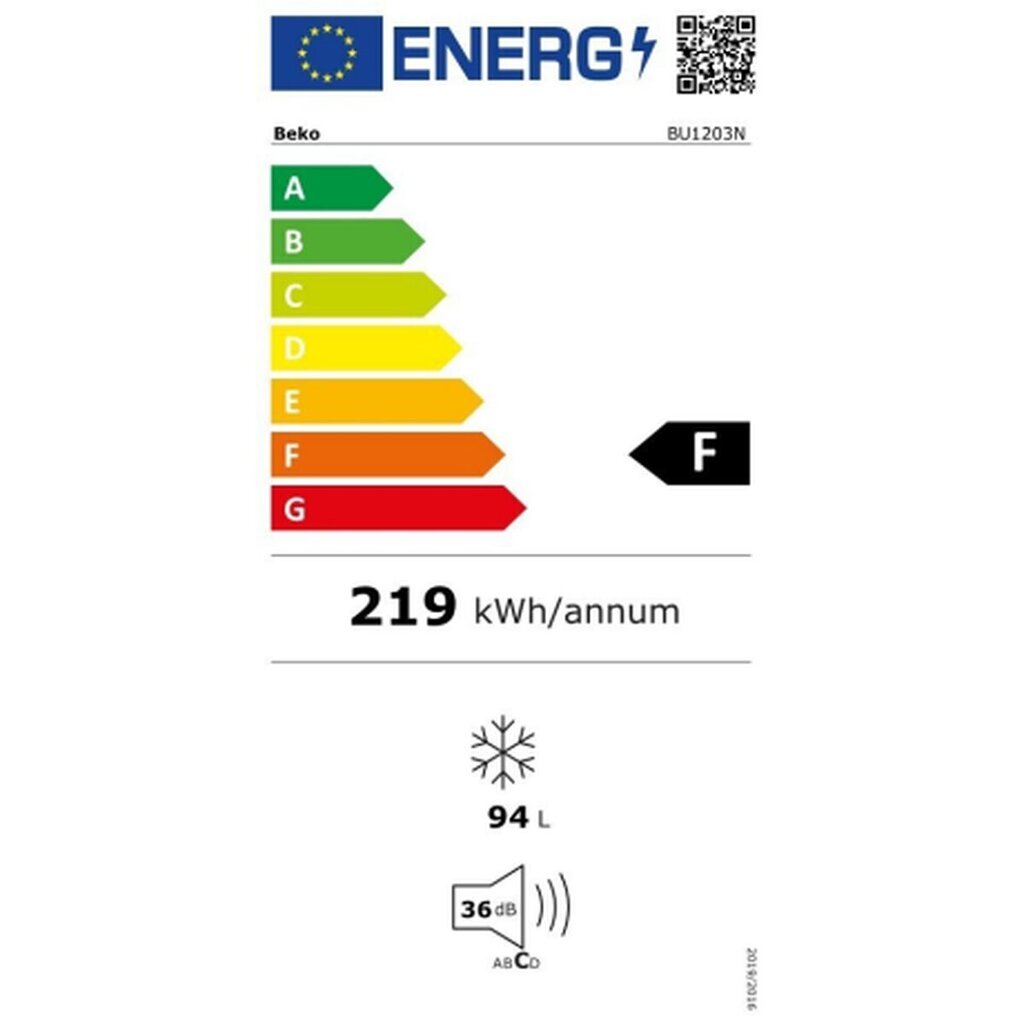 Beko BU1203N цена и информация | Šaldikliai, šaldymo dėžės | pigu.lt