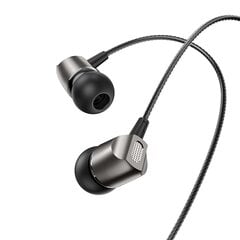 Borofone Earphones BM66 New Sound with microphone silver цена и информация | Теплая повязка на уши, черная | pigu.lt