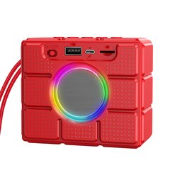 Borofone Portable Bluetooth Speaker BR16 Gage red цена и информация | Аудиоколонки | pigu.lt