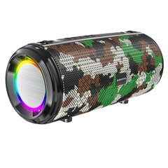 Borofone Portable Bluetooth Speaker BR13 Young camouflage green цена и информация | Аудиоколонки | pigu.lt