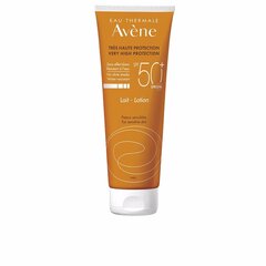 Солнцезащитное молочко для чувствительной кожи SPF 50+ Avène Sun Sensitive, 250 мл. цена и информация | Кремы от загара | pigu.lt