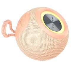 Borofone Portable Bluetooth Speaker BR23 Sound Ripple pink цена и информация | Аудиоколонки | pigu.lt