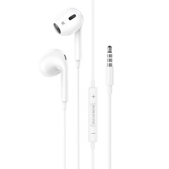 Borofone Earphones BM80 Max Gorgeous with microphone white цена и информация | Наушники | pigu.lt