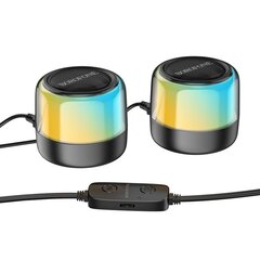 Borofone Portable Bluetooth Speaker BP12 Colorful Stereo 2 in 1 (2 pieces) цена и информация | Аудиоколонки | pigu.lt