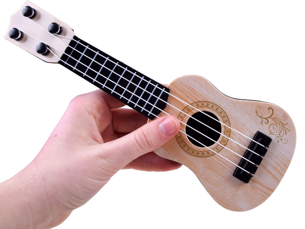 Vaikiška gitara, 25 cm цена и информация | Lavinamieji žaislai | pigu.lt