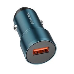 Borofone Car charger BZ19A Wisdom - USB - QC 3.0 18W with USB to Micro USB cable black цена и информация | Зарядные устройства для телефонов | pigu.lt