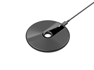 Wireless Induction Charger QI Universal Fast Charge - FC06 15W Black (min.2A) цена и информация | Зарядные устройства для телефонов | pigu.lt
