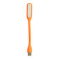 Mini LED Lamp Silicone USB Orange цена и информация | Staliniai šviestuvai | pigu.lt