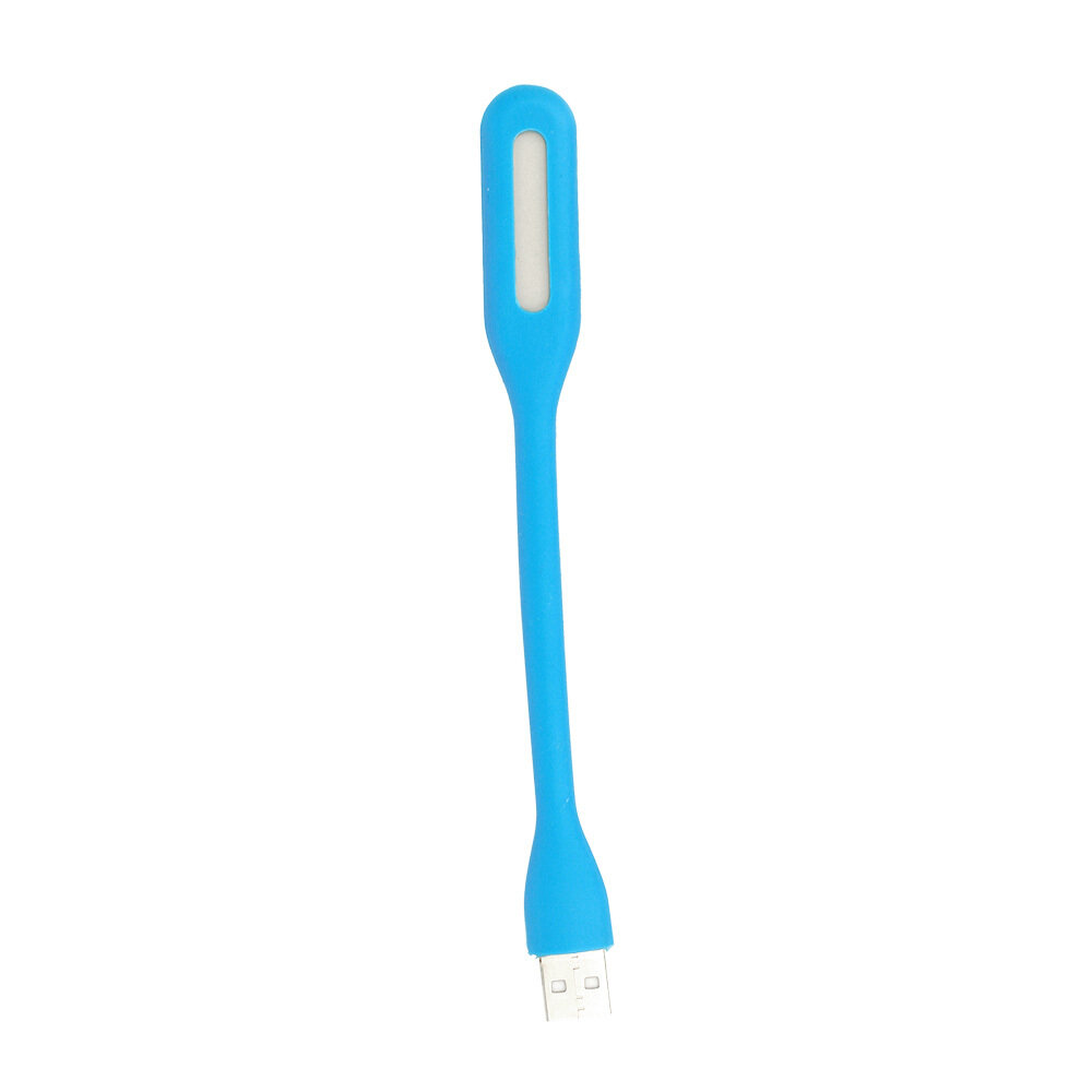 Mini LED Lamp Silicone USB Light blue kaina ir informacija | Staliniai šviestuvai | pigu.lt