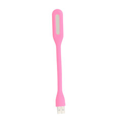 Mini LED Lamp Silicone USB Pink цена и информация | Настольные светильники | pigu.lt