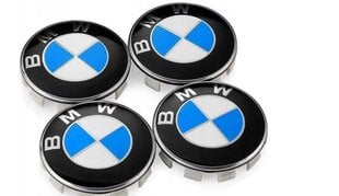 BMW ratlankių dangtelis, 68mm, 4vnt. kaina ir informacija | Automobilių reikmenys | pigu.lt