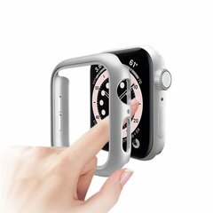 Case for Apple Watch 45mm PC1 white цена и информация | Аксессуары для смарт-часов и браслетов | pigu.lt