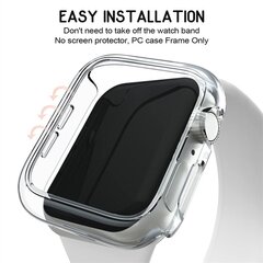 Case for Apple Watch 45mm PC1 silver цена и информация | Аксессуары для смарт-часов и браслетов | pigu.lt