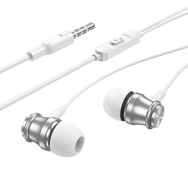 Borofone Earphones BM75 Platinum kaina ir informacija | Ausinės | pigu.lt