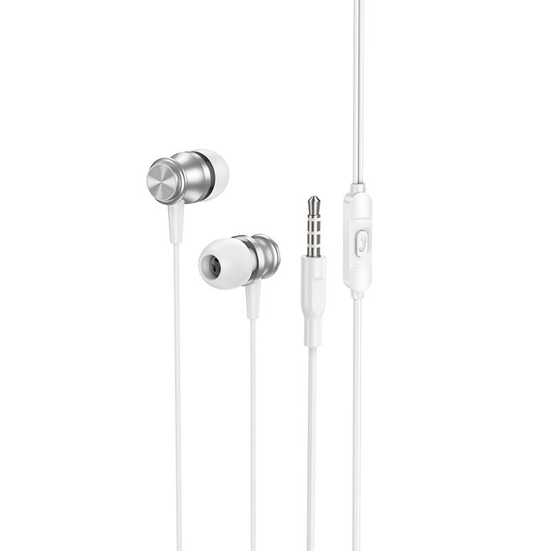 Borofone Earphones BM75 Platinum kaina ir informacija | Ausinės | pigu.lt