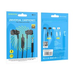 Borofone Earphones BM74 Singer white цена и информация | Наушники | pigu.lt