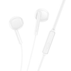 Borofone Earphones BM76 Ocean white цена и информация | Наушники | pigu.lt