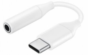 Samsung EE-UC10JUWEGUS 3.5 mm на USB-C Аудио Адаптер для Телефонов Белый (EU Blister) цена и информация | Адаптеры, USB-разветвители | pigu.lt