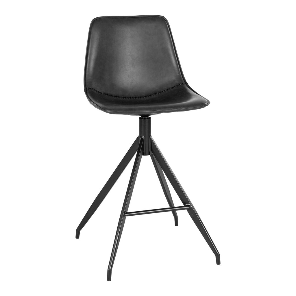 2-jų kėdžių komplektas House Nordic Monaco, juodas kaina ir informacija | Virtuvės ir valgomojo kėdės | pigu.lt