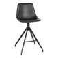 2-jų kėdžių komplektas House Nordic Monaco, juodas kaina ir informacija | Virtuvės ir valgomojo kėdės | pigu.lt