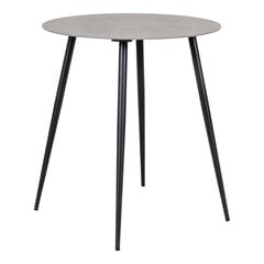 Журнальный столик House Nordic Lazio, Ø60 см, серый цвет цена и информация | Журнальные столы | pigu.lt