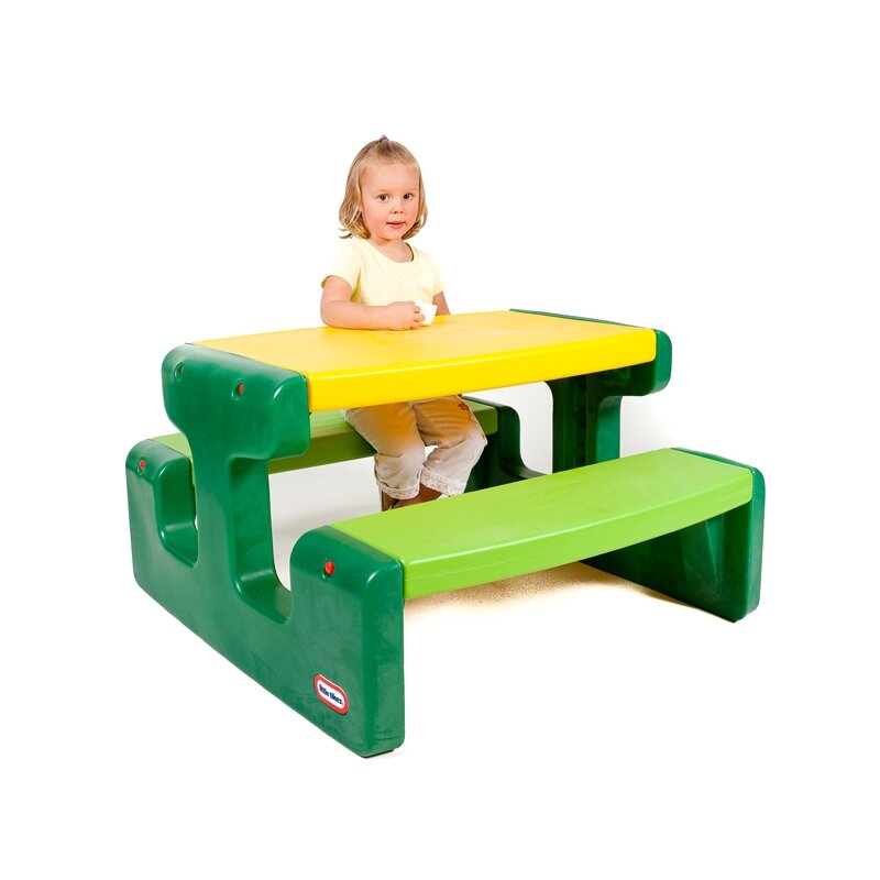 Vaikiškas staliukas Little Tikes vaikiškas, žalias kaina ir informacija | Vaikų žaidimų nameliai | pigu.lt
