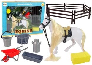 Žirgo figūrėlės rinkinys su priedais Lean Toys kaina ir informacija | Žaislai mergaitėms | pigu.lt