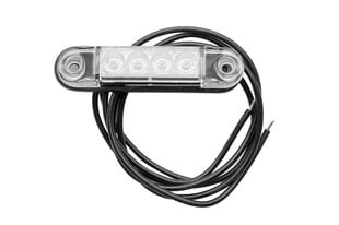 Белый габаритный фонарь прицепа LED LD 2327 Horpol цена и информация | Прицепы и их запчасти | pigu.lt