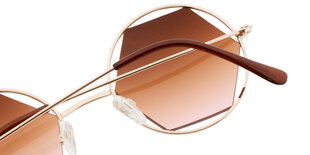 Женские солнцезащитные очки Jolie бледно-золотые темно-синие цена и информация | Женские солнцезащитные очки | pigu.lt