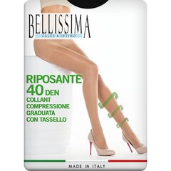 Pėdkelnės moterims Bellissima Riposante juodos, 40 DEN kaina ir informacija | Pėdkelnės | pigu.lt