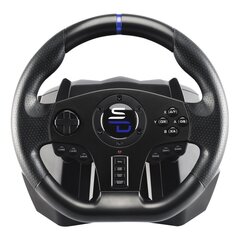 Subsonic SV750 Black USB Steering wheel + Pedals Nintendo Switch  PC  PlayStation 4  Xbox One 3701221702298 цена и информация | Игровые рули | pigu.lt