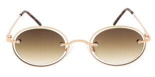 Женские солнцезащитные очки бледно-золотистого цвета цена и информация | ICON Одежда, обувь и аксессуары | pigu.lt