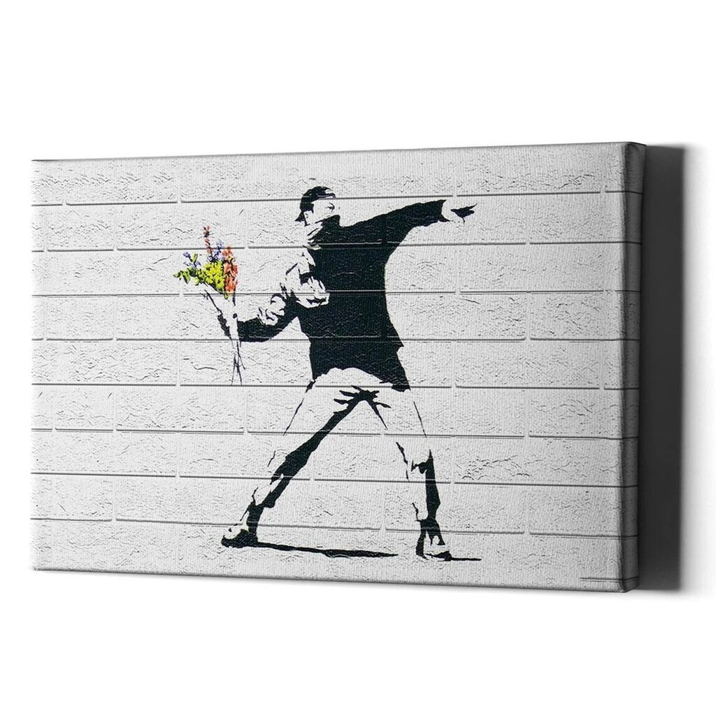 Interjero lipdukas Banksy Graffiti kaina ir informacija | Reprodukcijos, paveikslai | pigu.lt