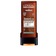 Гель для душа увлажняющий L'Oreal Make Up Men Expert Barber Club Очиститель (400 ml) цена и информация | Масла, гели для душа | pigu.lt