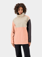 Didriksons женская весенне-осенняя куртка THYRA, черный-бежевый-светло-розовый цвет цена и информация | Женские куртки | pigu.lt