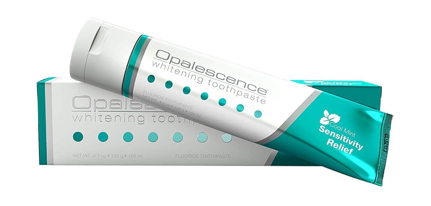 Dantų balinimo pasta Opalescence Whitening Cool Mint + Sensitivity Relief, 2x100 ml цена и информация | Dantų šepetėliai, pastos | pigu.lt