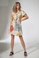 Suknelės moterims Figl M739, smėlio spalvos kaina ir informacija | Suknelės | pigu.lt