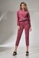 Džemperis moterims Figl M741, rožinis kaina ir informacija | Džemperiai moterims | pigu.lt