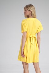 Suknelė moterims Figl, geltona kaina ir informacija | Suknelės | pigu.lt