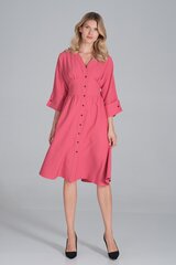 Suknelė moterims Figl, rožinė kaina ir informacija | Suknelės | pigu.lt