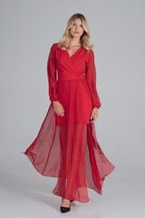 Suknelė moterms Figl M850, raudona kaina ir informacija | Suknelės | pigu.lt