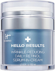 Антивозрастная сыворотка It Cosmetics Hello Results Кремовый Личный дневник Pетинолом 50 ml цена и информация | Кремы для лица | pigu.lt