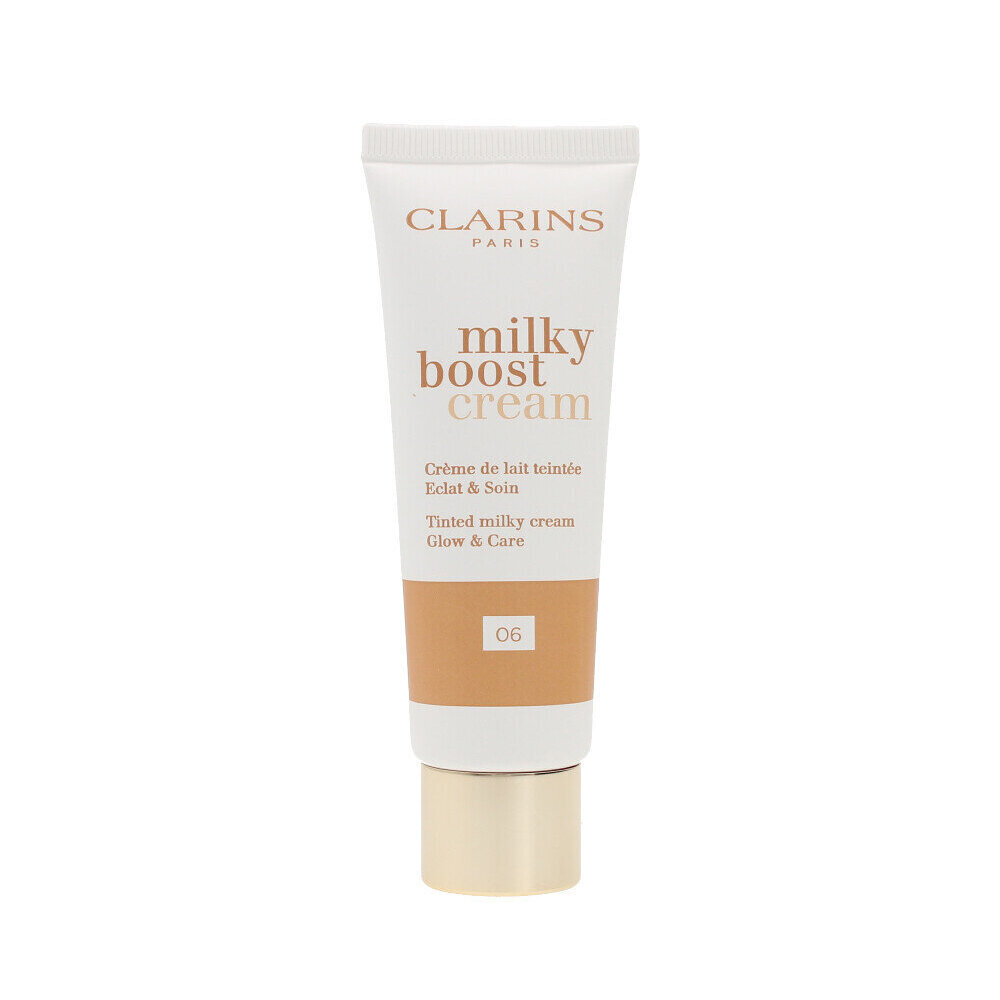 BB kremas Clarins Milky boost 06, 45 ml kaina ir informacija | Makiažo pagrindai, pudros | pigu.lt