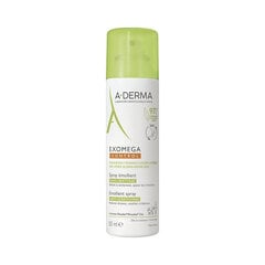 Kūno purškiklis A-Derma Exomega Control Emollient Spray, 50ml kaina ir informacija | Kūno kremai, losjonai | pigu.lt