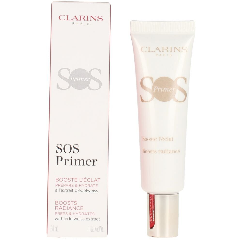 Makiažo pagrindas Clarins SOS 00 white, 30 ml kaina ir informacija | Makiažo pagrindai, pudros | pigu.lt