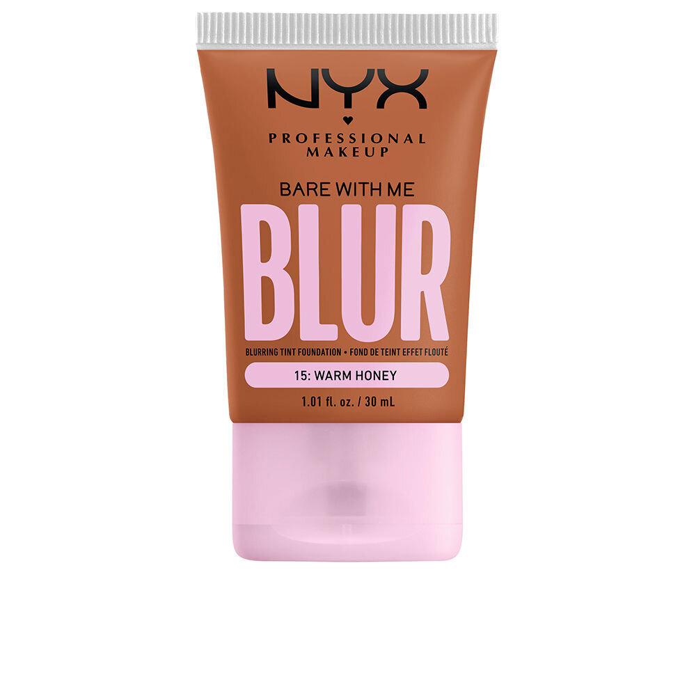 Makiažo pagrindas NYX Bare With Me Blur N 15 Warm honey, 30 ml цена и информация | Makiažo pagrindai, pudros | pigu.lt