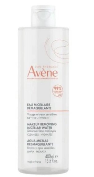 Makiažo valiklis Avène Makeup Removing Micellar Water, 400ml цена и информация | Veido prausikliai, valikliai | pigu.lt