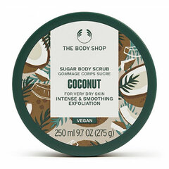 Kūno šveitiklis The Body Shop Coconut Body Scrub, 250 ml kaina ir informacija | Kūno šveitikliai | pigu.lt